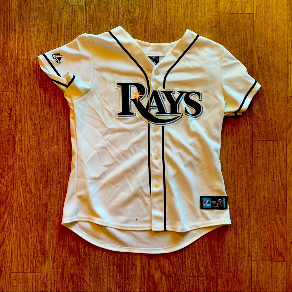 Tampa Bay Rays Genuine Merchandise Women’s Medium White MLB Jersey
